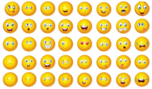 40-yellow-emoji-icons-vector