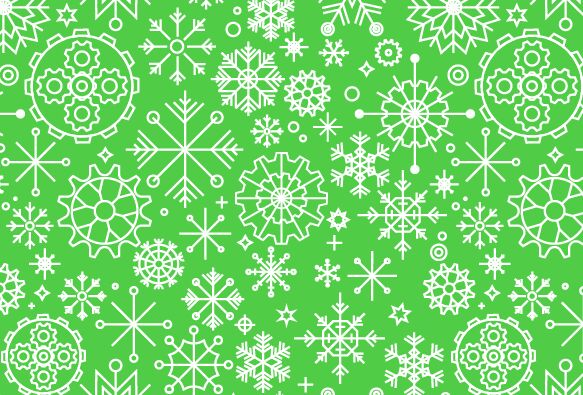 seamless-snowflake-vector-pattern