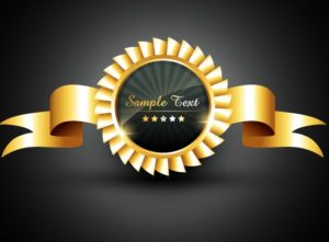 golden-ribbon-medal-vector