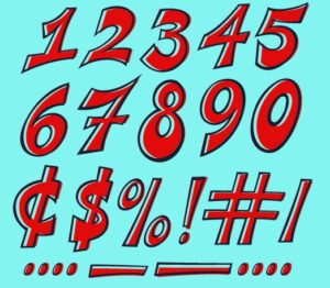 colored-numbers-special-characters-vector