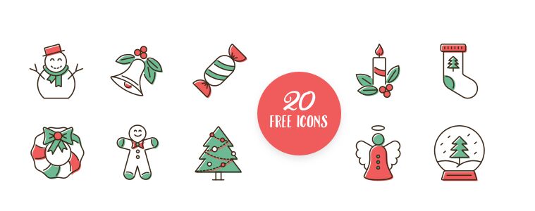 20-elegant-christmas-icons-svg