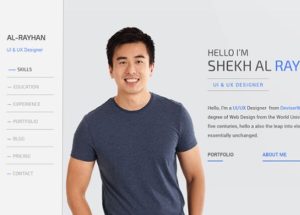 material-style-cv-resume-psd-template