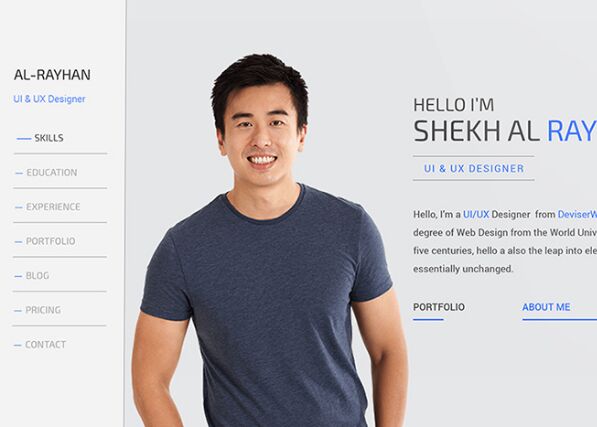 material-style-cv-resume-psd-template