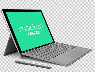 Microsoft Surface Pro 4 PSD Mockup