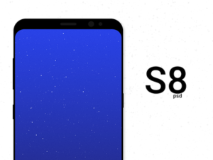 Samsung S8 Concept PSD Template
