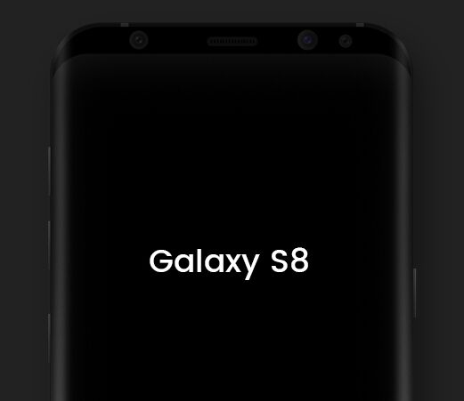The New Samsung Galaxy S8 PSD Mockup