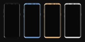 Samsung Galaxy S8 Vector Model & PSD Mockup