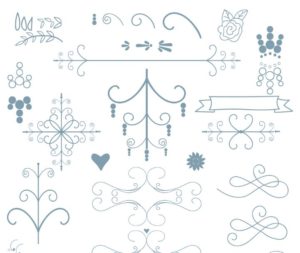 Vintage Decorative Vector Elements