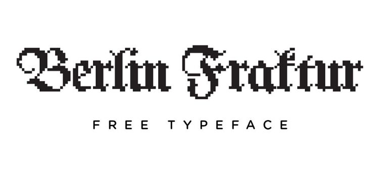 Berlin Fratkur Tyepface