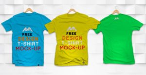 T-shirt PSD Mockup (Front & Back)
