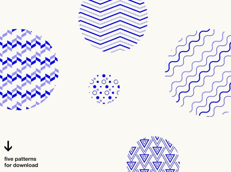 5 Minimal Geometric Vector Patterns