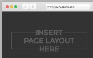 Minimal Clean Web Browser PSD Template