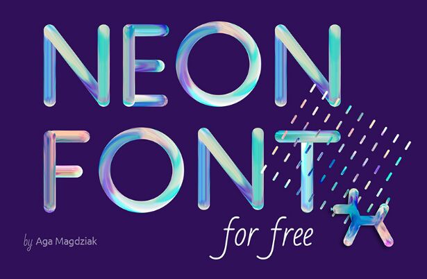 Neon Typeface