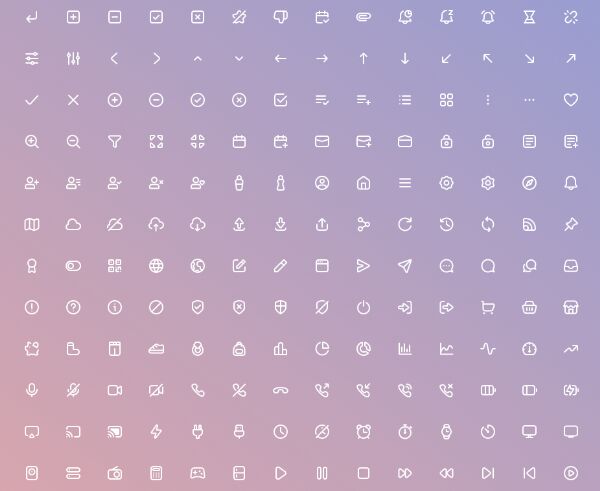 400+ Web UI Vector Icons