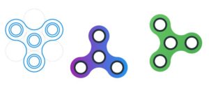 Fidget Spinner Vector