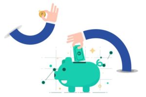 Save Money Vector Illustration