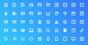 50 Bold Line UI Icons (AI+PSD)