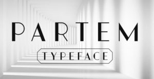 Partem Display Font