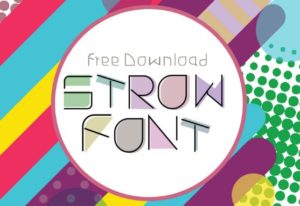 Strow Display Font
