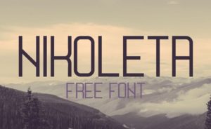Nikoleta Display Font
