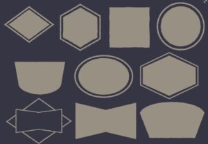 10 Vintage Vector Badges