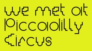MD Maya Typeface