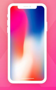 Light iPhone X Clay Mockup PSD