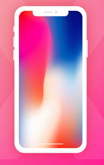Light iPhone X Clay Mockup PSD