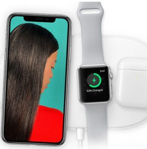 iPhone X and Apple Watch PSD Mockup