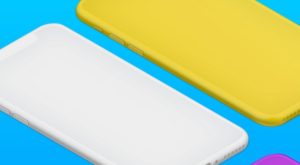 Matte Clay iPhone X Mockup PSD