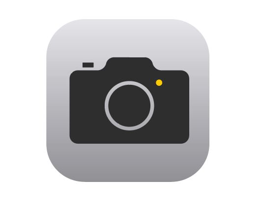 iOS 11 Camera Vector Icon