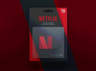 Modern Gift Card PSD Mockup