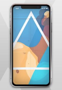 Customizable & Scalable iPhone X PSD Mockup