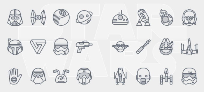 Download Free 24 Star Wars Icons - Free Vector Icons