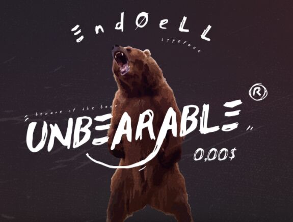 Endoell Handwritten Font