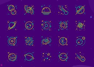 Fancy Space Vector Icons