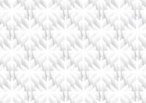 3D Snowflake Pattern Vector