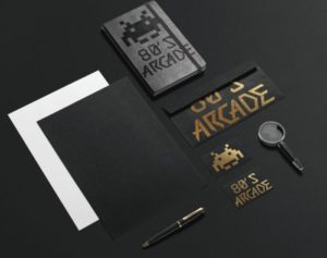 Arcade Fractured Font