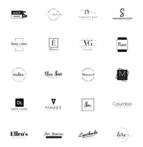 20 Retro Insignia & Logo Templates Vector