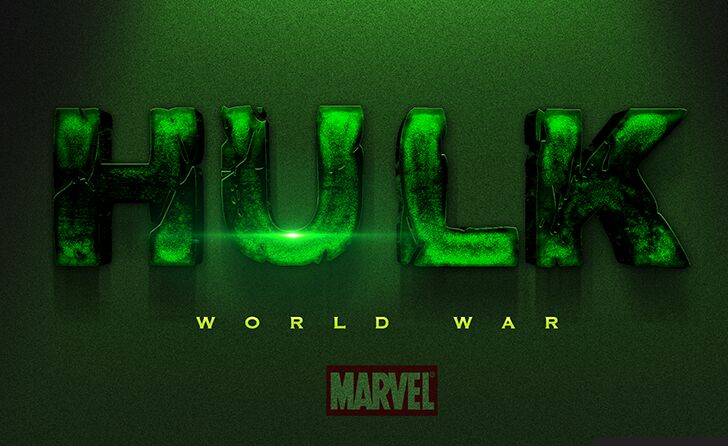 Hulk Text Style For Photoshop