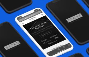iPhone X Clay Mockup For Photoshop & Sketch
