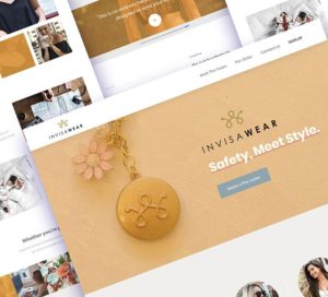 Fashion Product Landing Page PSD Template