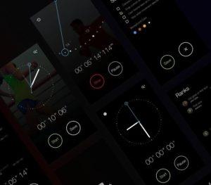 StopWatch App UI Kit For Sketch