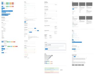 Download Free Bootstrap 4 GUI Pack Vector - Free Vector Misc