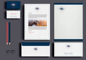 Elegant Professional Stationary Mockup PSD