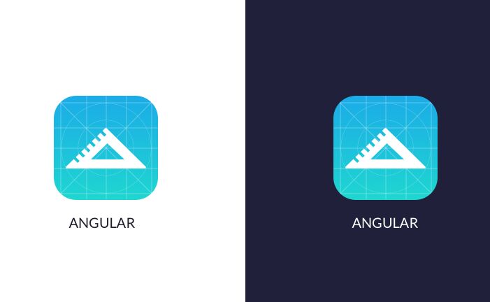Rounded App Icon Template (PSD+Sketch)