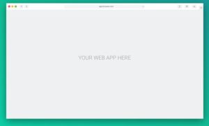 Minimal Browser Sketch Mockup-min