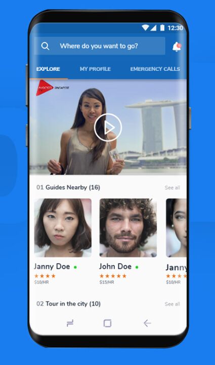 Modern Travel App UI Kit For Adobe XD-min