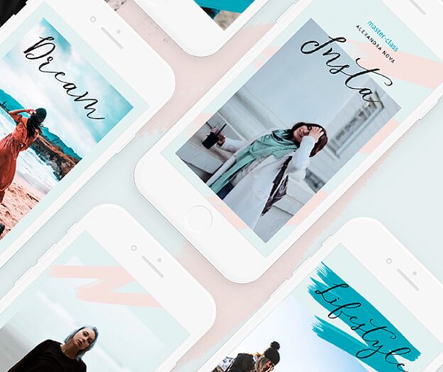 Lifestyle Instagram Post & Story Templates PSD-min
