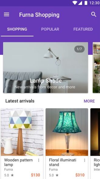 Minimal Online Store Mobile App UI For Sketch-min
